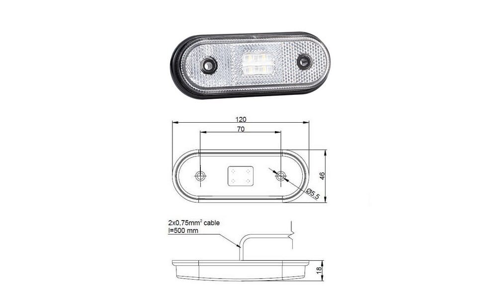 bijelo-pozicijsko-svjetlo-led-120x46x18mm